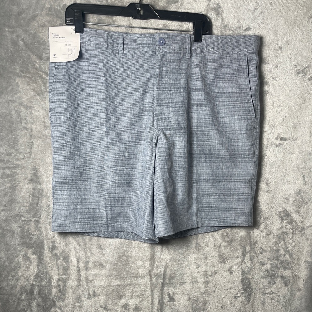 Gray Textured Shorts swim shorts